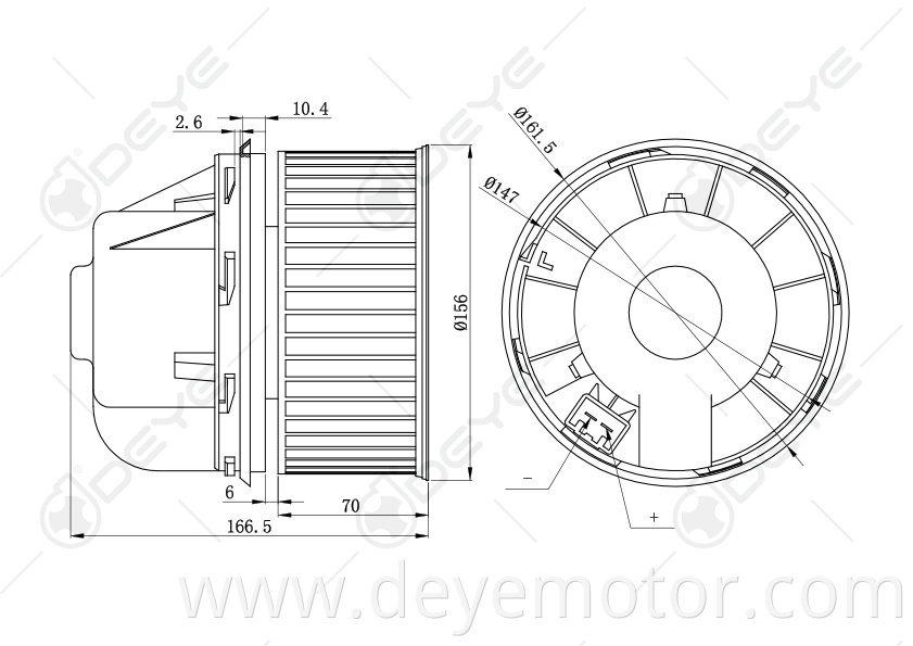 3M5H-18456-AD EC AV6N-18456-CA hot sale blower motor for FORD GALAXY FOCUS KUGA MONDEO S-MAX